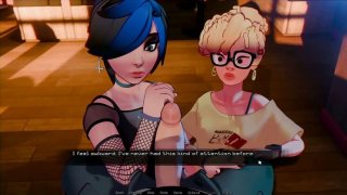 Game hentai episode 2 gadis gothic dan kutu buku pertama kali dengan ayam raksasa - anime 3d casting porno